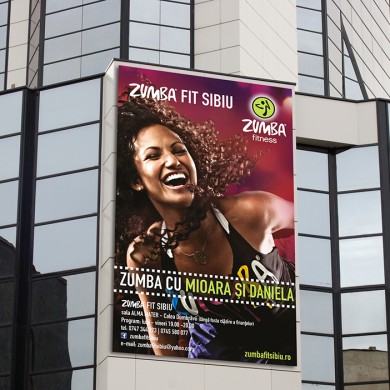 bannere, imprimari.ro, Zumba