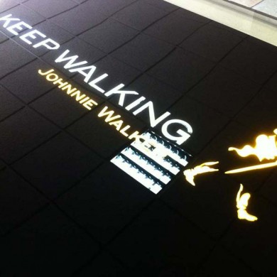 casete luminoase, imprimari.ro, Johnnie Walker