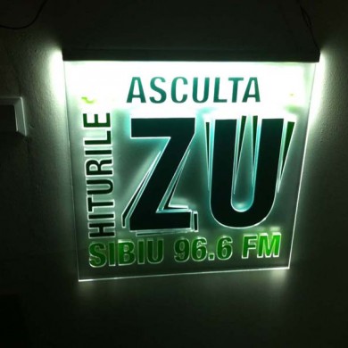 casete luminoase, imprimari.ro, Radio Zu