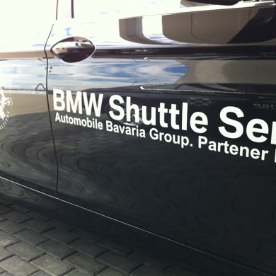 inscriptionari auto, imprimari.ro, BMW Shuttle Service TIFF Sibiu